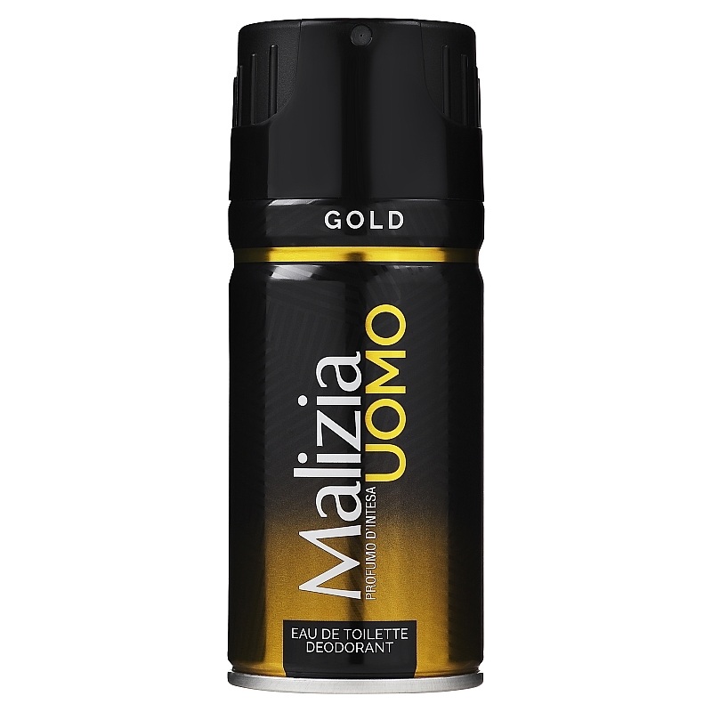 Déodorant Homme Malizia Uomo | Fraîcheur et protection longue durée Amber