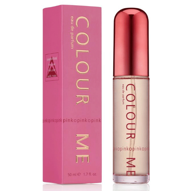 Colour Me Pink Eau de Parfum Femme 50 ml – Parfum Oriental Floral