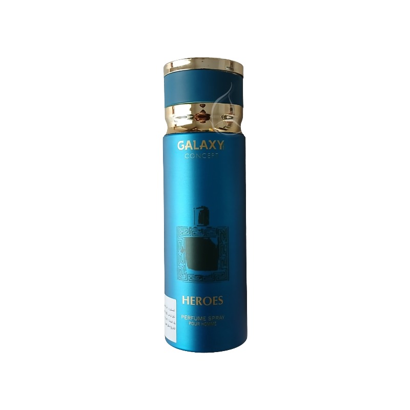 Galaxy Concept Body Spray Perfume - Homme - Déodorant Parfumé Longue Tenue (Plusieurs Parfums) Heroes