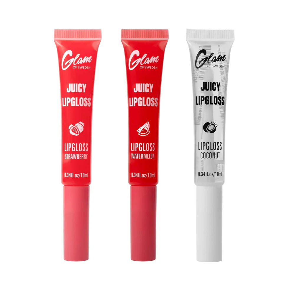 Glam of Sweden Juicy Lip Gloss – Brillance Intense & Parfum Gourmand