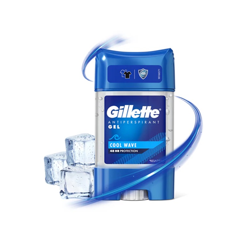 Déodorant Gillette Antiperspirant Stick Homme 70ml | Protection longue durée et fraîcheur intense Cool Wave