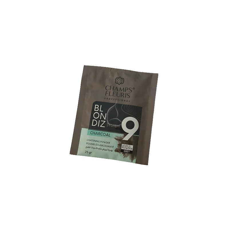 Poudre Décolorante Professionnelle Champs Fleuris Blondiz System Charbon - Éclaircissement 9 tons