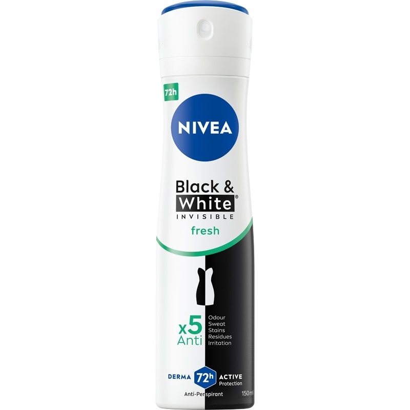 Déodorant Femme NIVEA Antiperspirant | Protection 48h et soin délicat Invisible Fresh