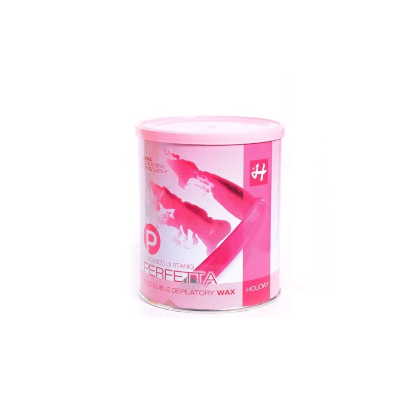 PERFETTA Cire Liposoluble Rose – Épilation Douce & Efficace pour Poils Résistants 800 ml