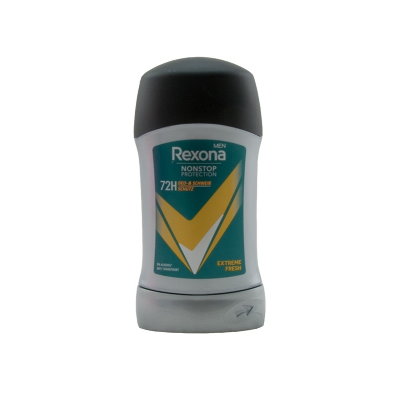 Déodorant Homme Rexona Men Extreme Fresh Stick – Antiperspirant 48h/72h | Fraîcheur intense & protection durable