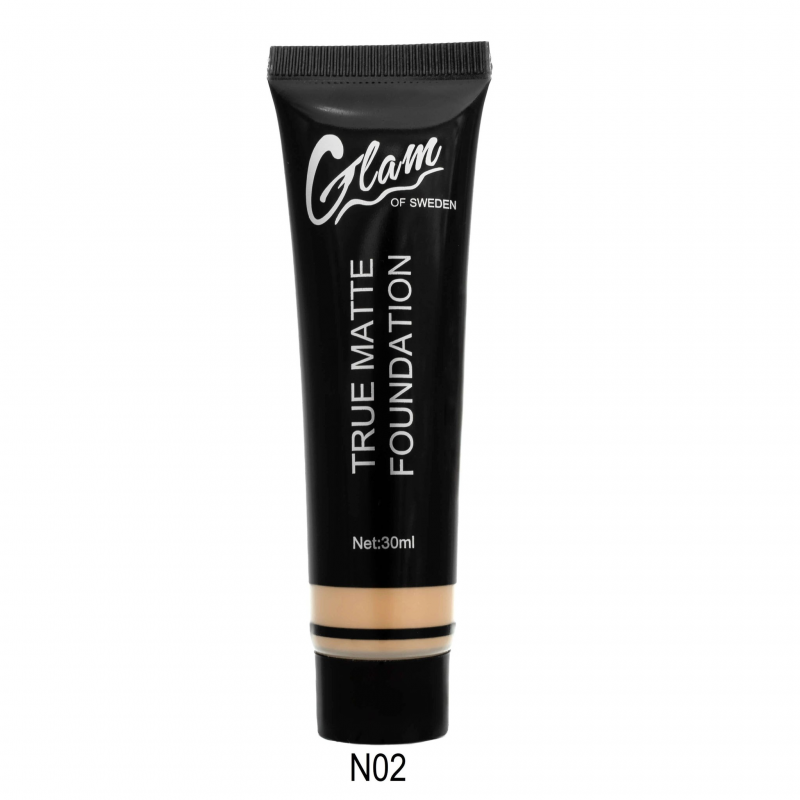 Fond de Teint True Matte Foundation 30ml – Glam of Sweden N02