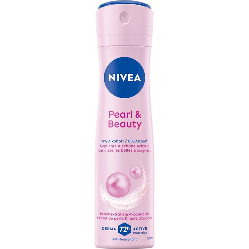 Déodorant Femme NIVEA Antiperspirant | Protection 48h et soin délicat Pearl and Beauty