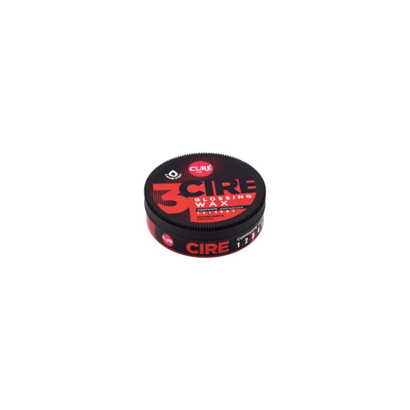 CURE Cire Coiffante Modelante Effet Mat – Fixation Forte – Rouge 70g