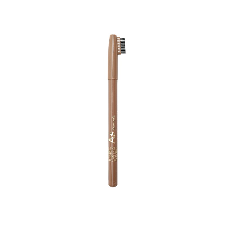 Crayon Sourcils avec Brosse AS Kozmetik – Définition Précise & Fini Naturel N°04