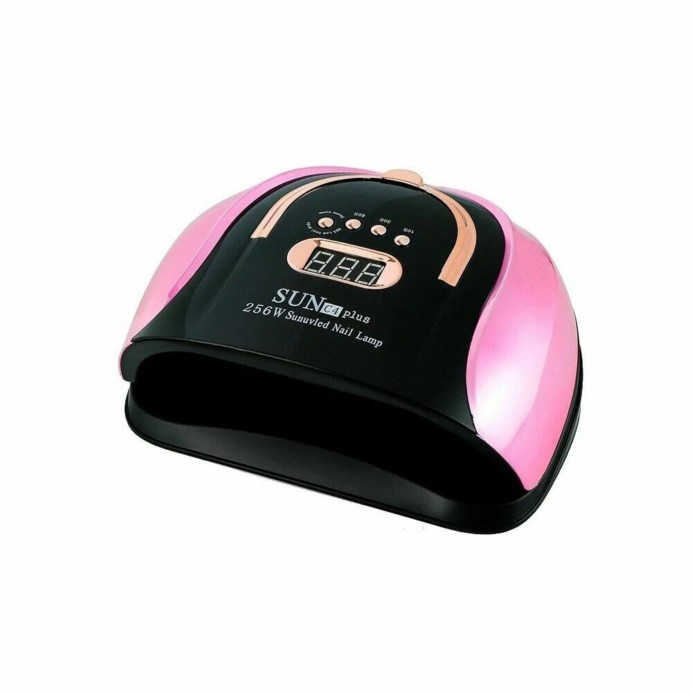 Lampe à Ongles Professionnelle SUN 256W LED/UV – Séchage Rapide avec Minuteur