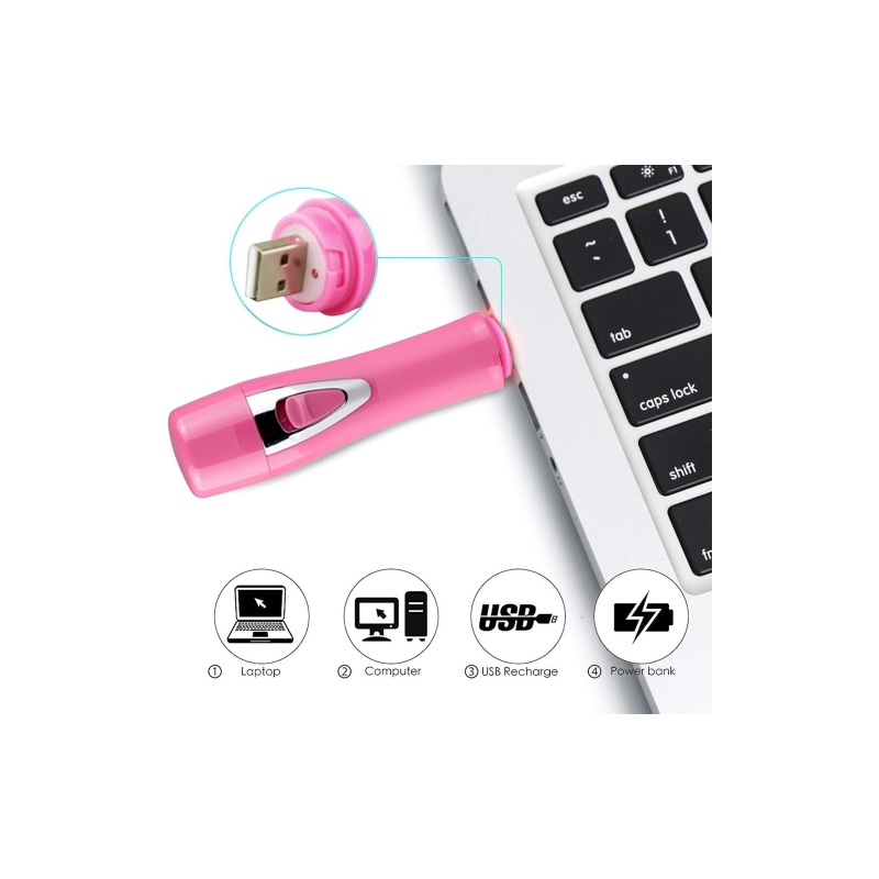 Tondeuse Électrique Femme 4 en 1 – Épilateur Visage & Corps Rechargeable Étanche pour Sourcils, Nez, Bikini et Plus