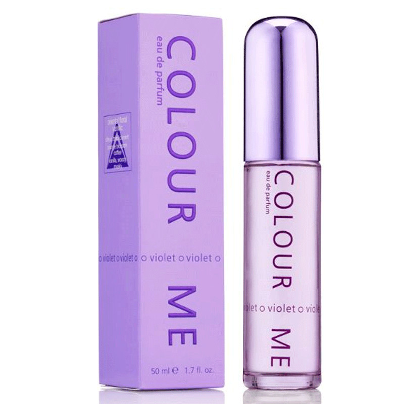 Colour Me Violet Eau de Parfum Femme 50 ml – Parfum Oriental Floral Vanillé
