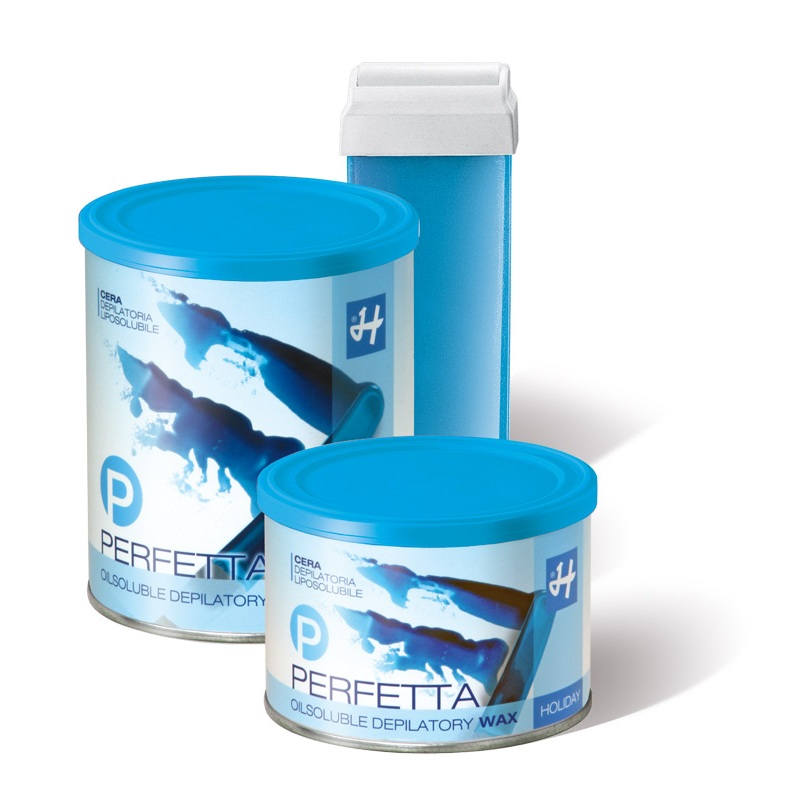 PERFETTA Cire Liposoluble Bleue – Épilation Rapide & Efficace pour Poils Résistants