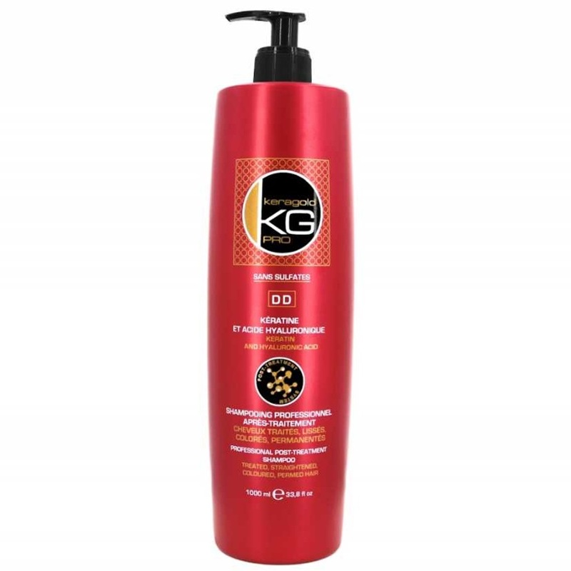 Shampoing KeraGold à la Kératine & Acide Hyaluronique 1000ml