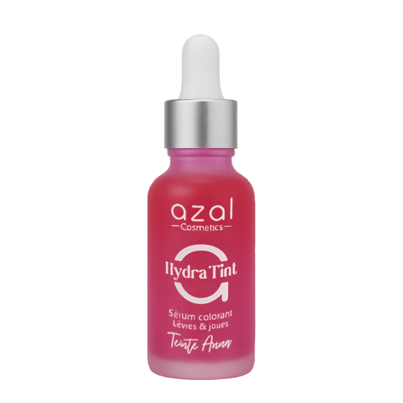 Hydra Tint – Sérum Colorant Lèvres & Joues 2-en-1 Hydratant & Éclat Naturel Anna (#b93a64)