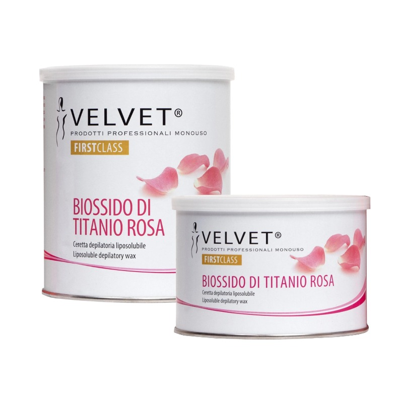 Velvet Cire Rose au Dioxyde de Titane – Épilation Délicate pour Peaux Sensibles et Bronzées