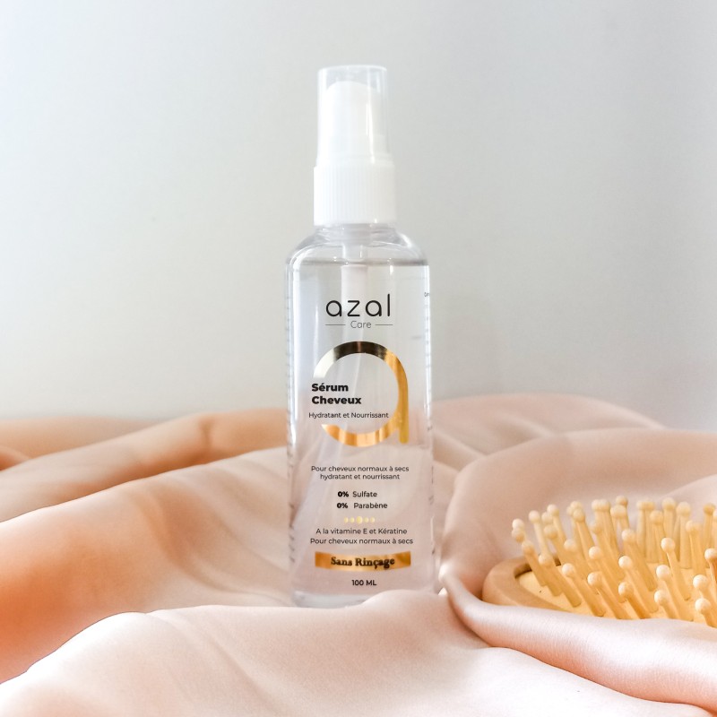 Sérum Cheveux Azal – Soin Lissant Anti-Frisottis et Brillance Intense 100 ml