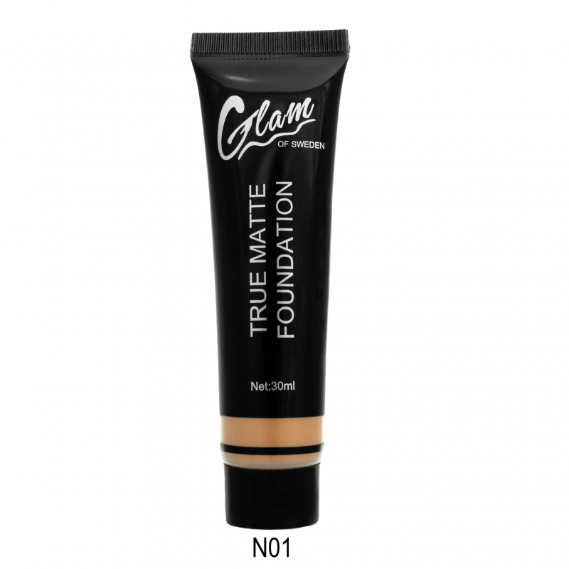 Fond de Teint True Matte Foundation 30ml – Glam of Sweden N01