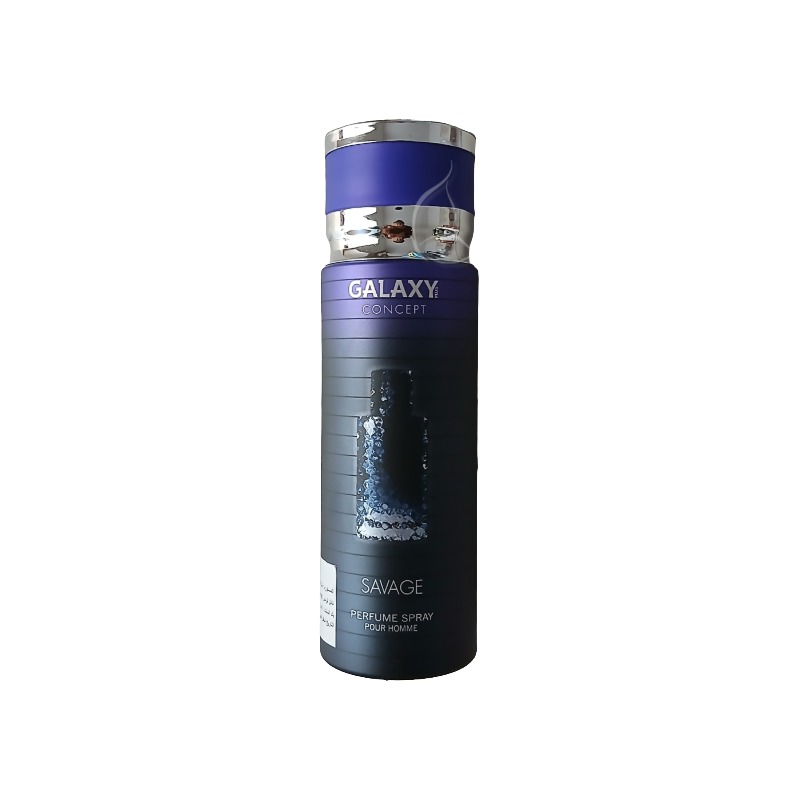 Galaxy Concept Body Spray Perfume - Homme - Déodorant Parfumé Longue Tenue (Plusieurs Parfums) Savage