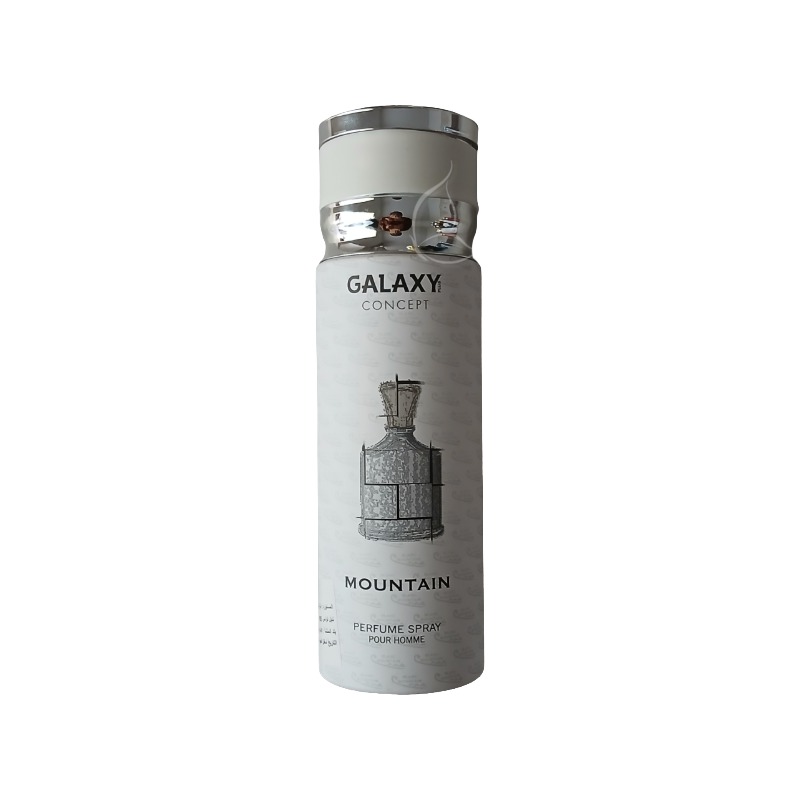 Galaxy Concept Body Spray Perfume - Homme - Déodorant Parfumé Longue Tenue (Plusieurs Parfums) Mountain