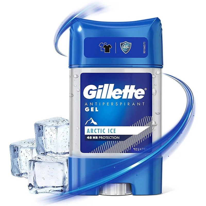 Déodorant Gillette Antiperspirant Stick Homme 70ml | Protection longue durée et fraîcheur intense Arctic Ice