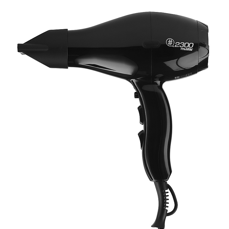 Sèche-cheveux professionnel Muster 2300 – Léger, puissant et pratique, Made in Italy
