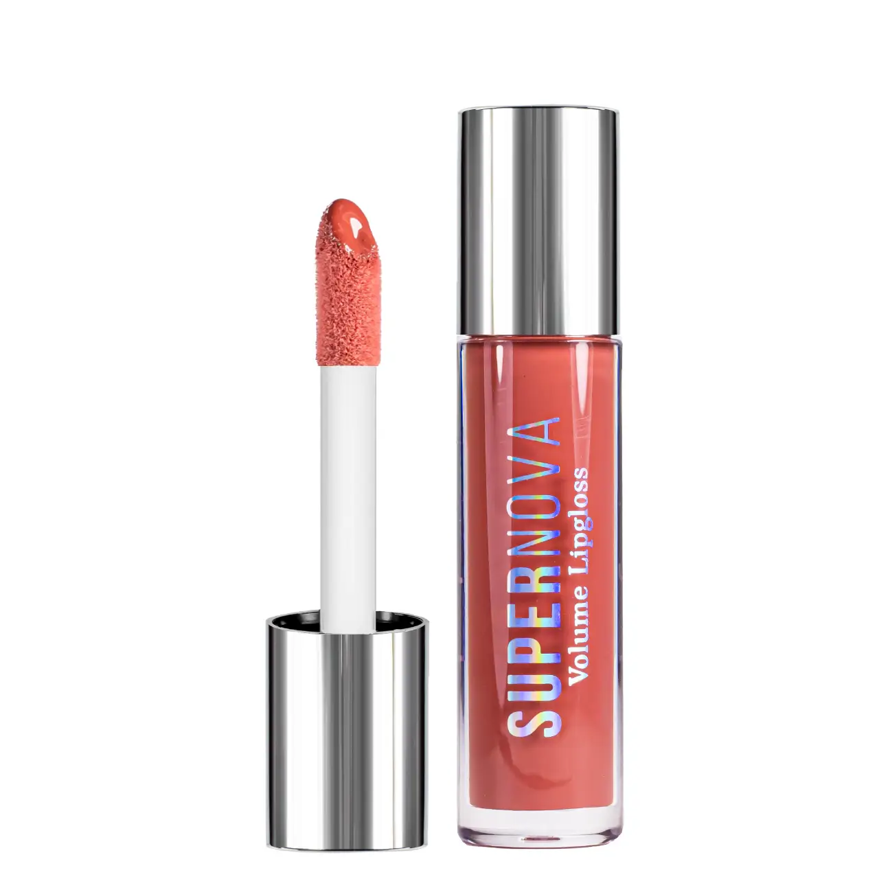 Lipgloss Topface SUPERNOVA VOLUME Sream - 08 (#ec6b51)