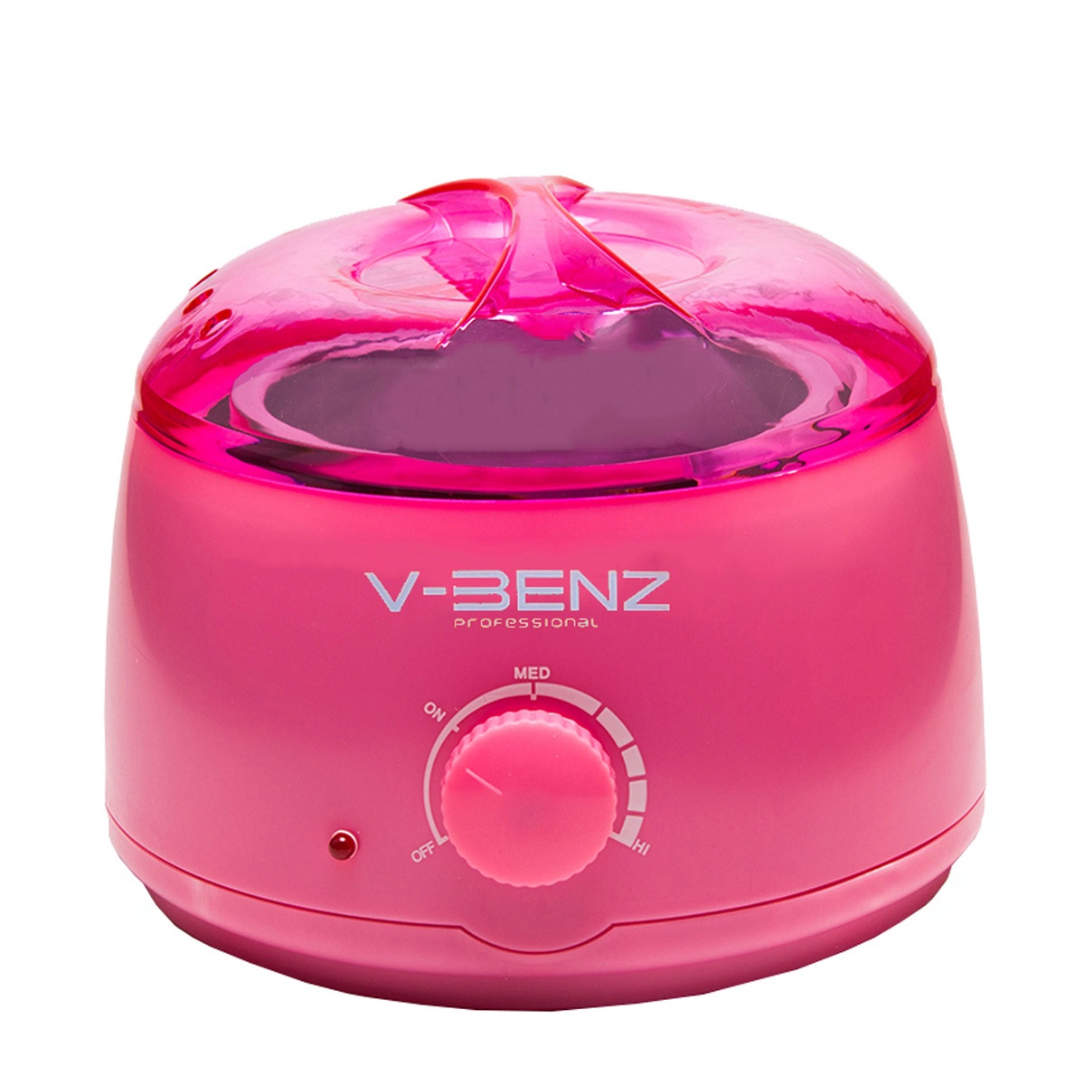 Chauffe-cire professionnel V-Benz VB8001 - Rose,  400g, réglage de température, usage salon et domicile