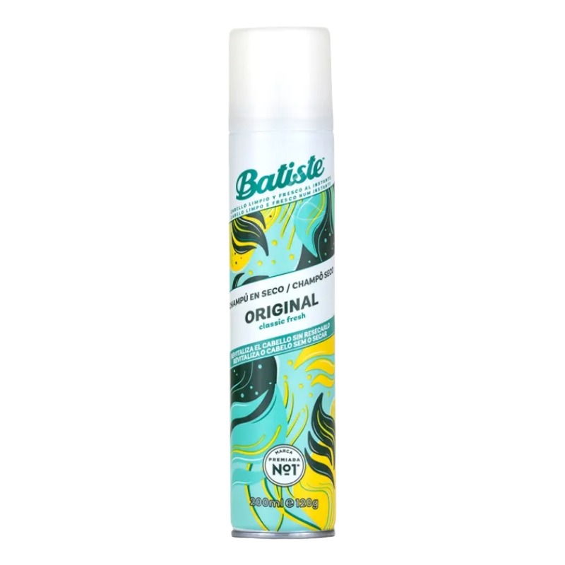 Shampoing Sec Batiste Original 200ml – Fraîcheur Instantanée & Volume