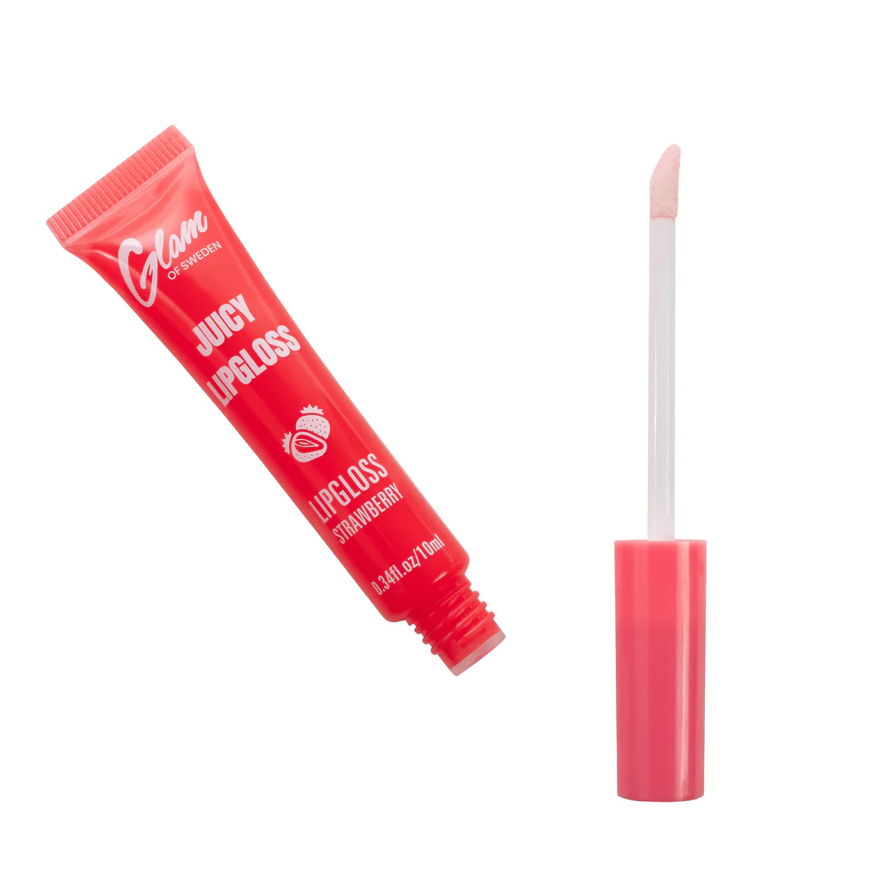 Glam of Sweden Juicy Lip Gloss – Brillance Intense & Parfum Gourmand Strawberry