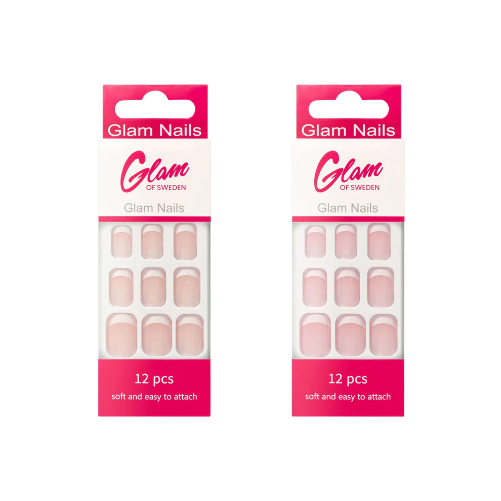 False Nails French Tip – Faux Ongles Manucure Française Élégante