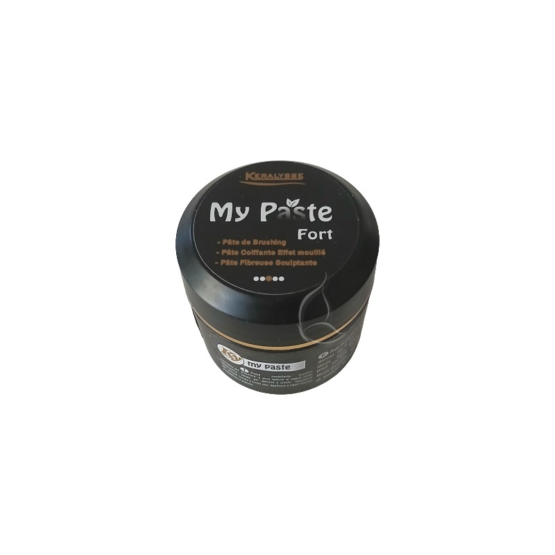 My Paste Fort Keralysse – Pâte Coiffante à Fixation Forte Effet Mouillé – Crème de Brushing Sculptante 50g