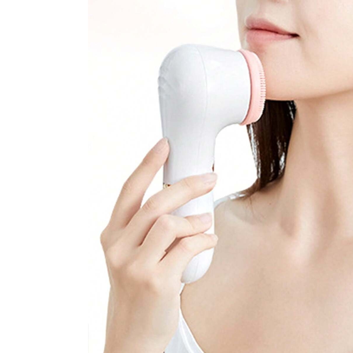 Mini Brosse Nettoyante Visage en Silicone – Appareil Électrique Rotatif Étanche pour Nettoyage Profond et Soin de la Peau