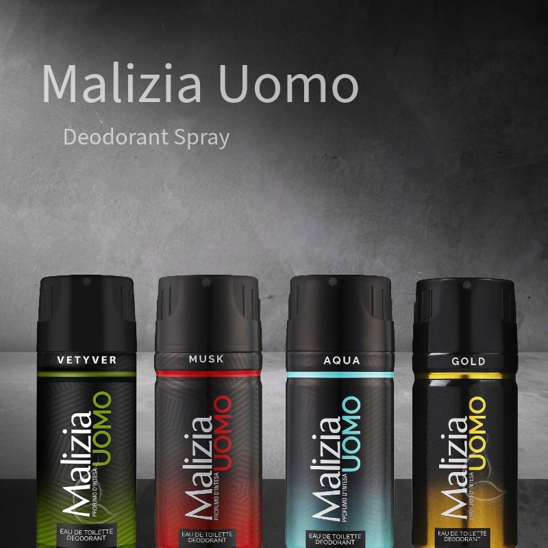 Déodorant Homme Malizia Uomo | Fraîcheur et protection longue durée
