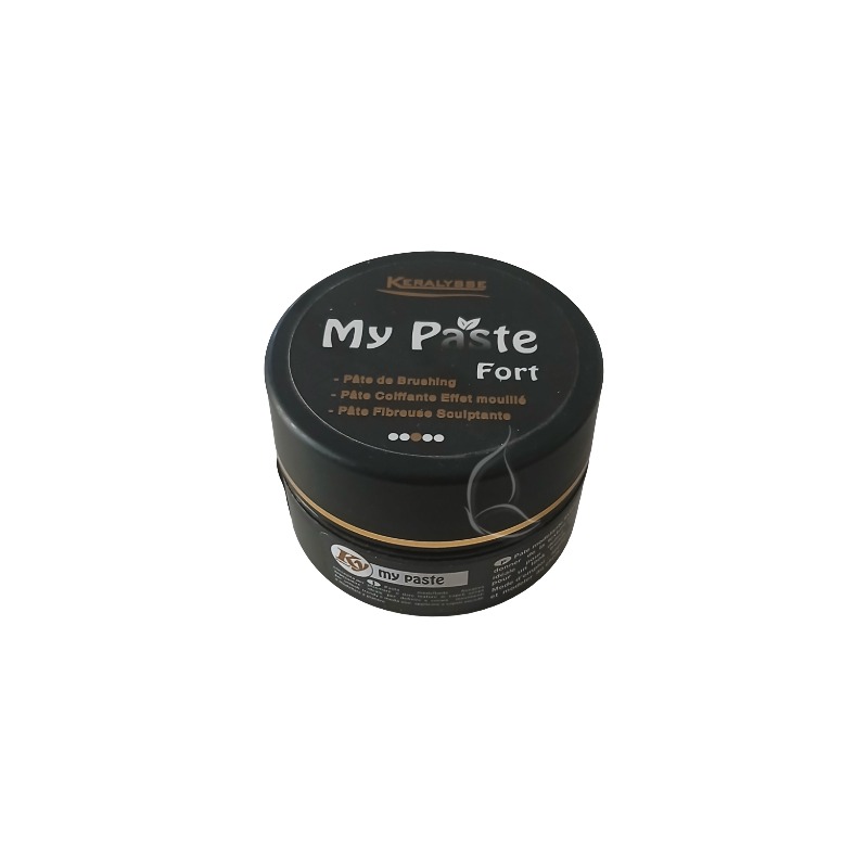 My Paste Fort Keralysse – Pâte Coiffante à Fixation Forte Effet Mouillé – Crème de Brushing Sculptante 100g