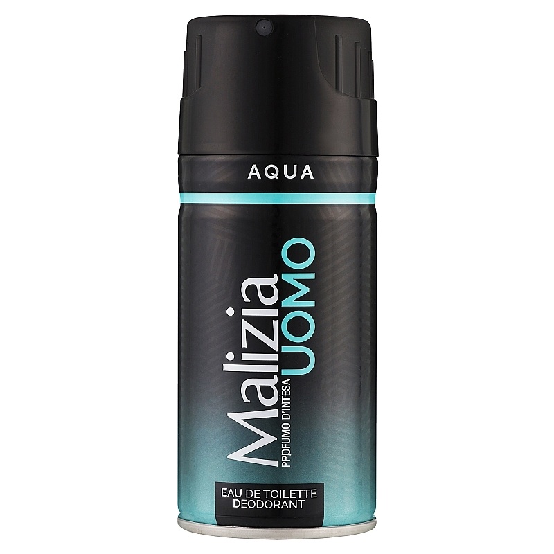 Déodorant Homme Malizia Uomo | Fraîcheur et protection longue durée Aqua