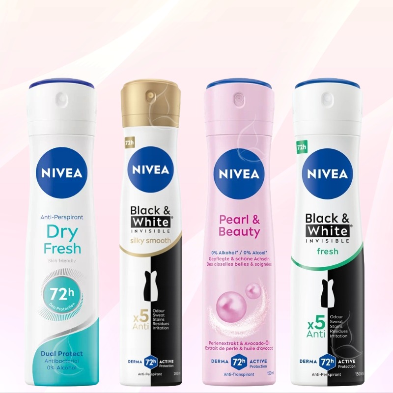 Déodorant Femme NIVEA Antiperspirant | Protection 48h et soin délicat